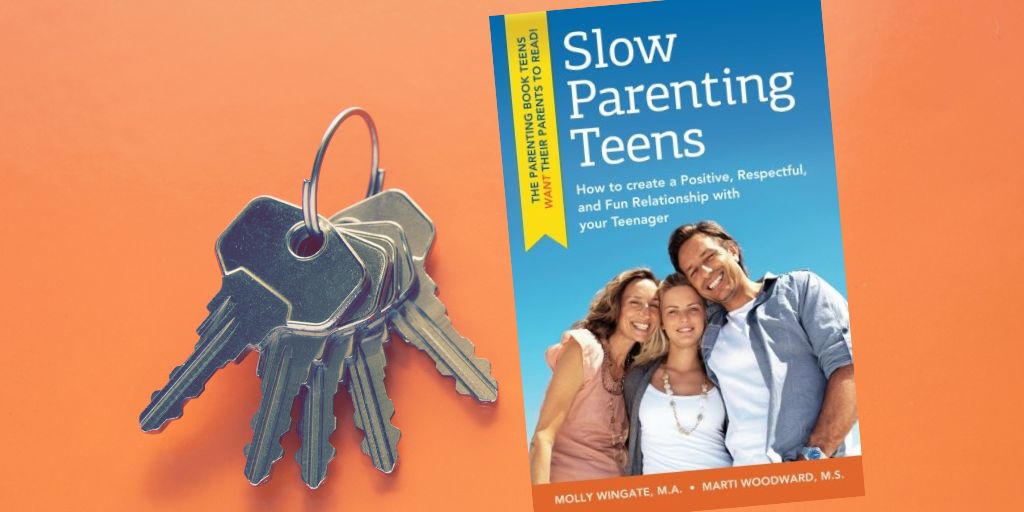 The book Slow Parenting Teens hold the keys to successful teen-parent relationships.